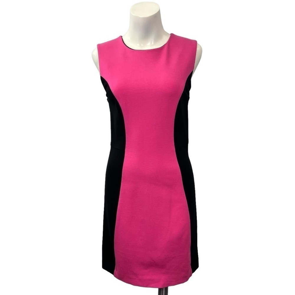 Pink Tartan Black-Pink Sleeveless Dress size 10 - Picture 3 of 10
